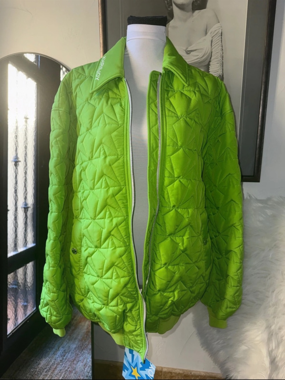 KhrisJoy Puff star Bomber jacket sz 1 (medium) $1099 nwt